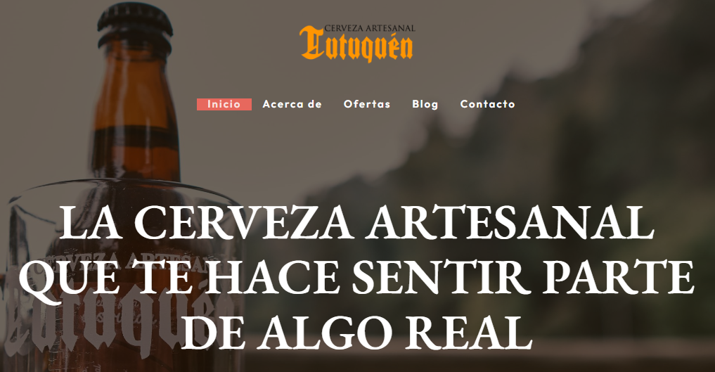 Cerveza Tutuquén